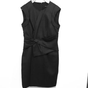 Karen Mullen Navy Tailored Sheath Dress